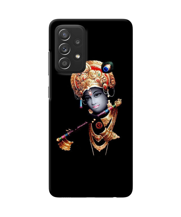 Lord krishna with fluet Samsung A52 Back Cover