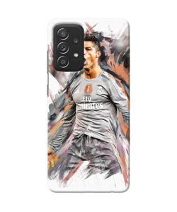 Ronaldo poster Samsung A52 Back Cover