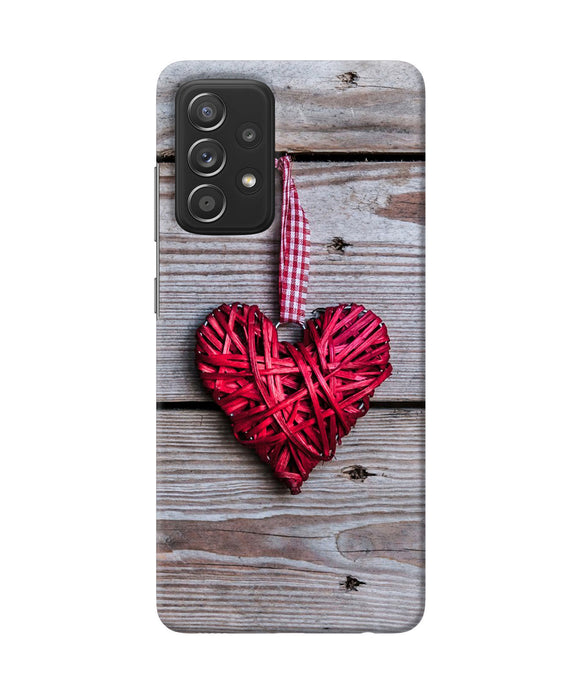 Lace heart Samsung A52 Back Cover