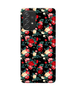 Rose Pattern Samsung A72 Back Cover