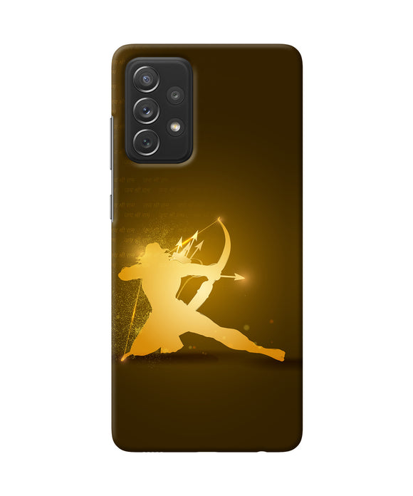 Lord Ram - 3 Samsung A72 Back Cover