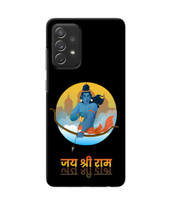 Black Jay Shree Ram Samsung A72 Back Cover