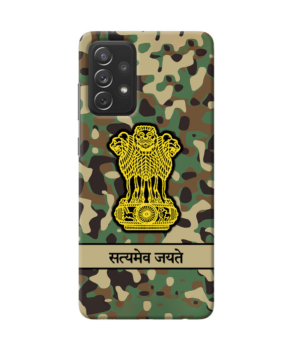 Satyamev Jayate Army Samsung A72 Back Cover