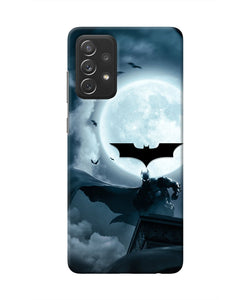 Batman Rises Samsung A72 Real 4D Back Cover