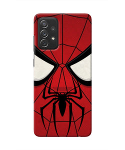 Spiderman Face Samsung A72 Real 4D Back Cover