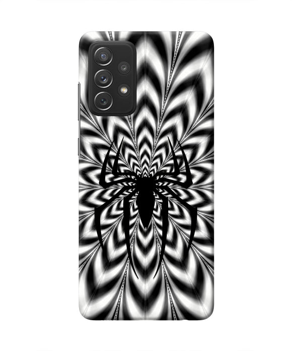 Spiderman Illusion Samsung A72 Real 4D Back Cover