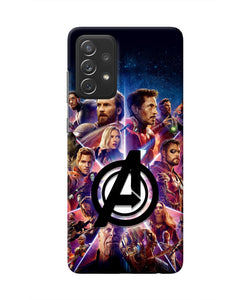 Avengers Superheroes Samsung A72 Real 4D Back Cover