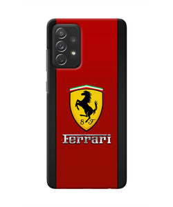 Ferrari Abstract Samsung A72 Real 4D Back Cover