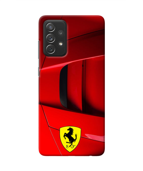 Ferrari Car Samsung A72 Real 4D Back Cover