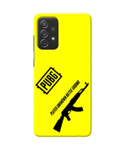 PUBG AKM Gun Samsung A72 Real 4D Back Cover