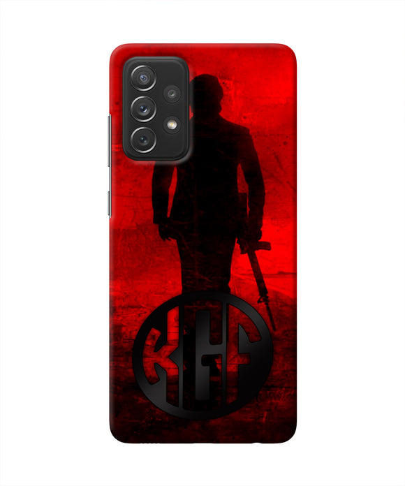 Rocky Bhai K G F Chapter 2 Logo Samsung A72 Real 4D Back Cover