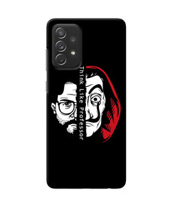 Money Heist Think Like Professor Samsung A72 Back Cover