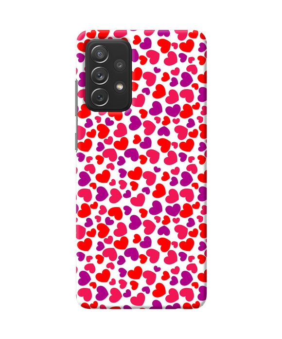 Heart print Samsung A72 Back Cover