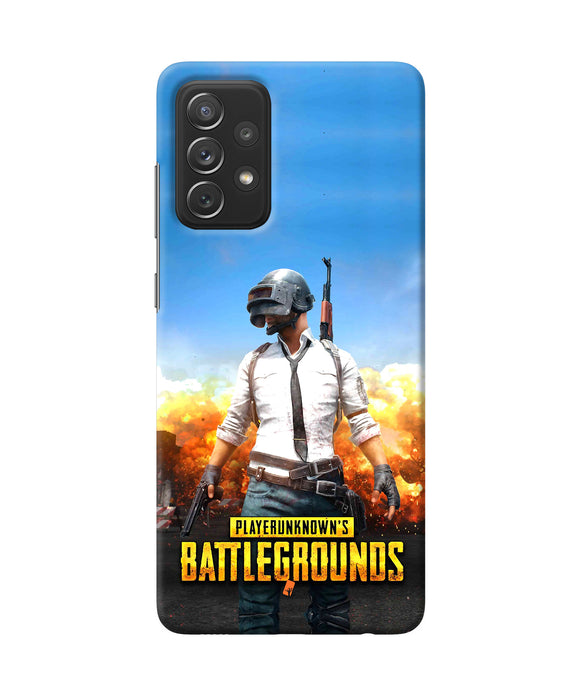 Pubg poster Samsung A72 Back Cover