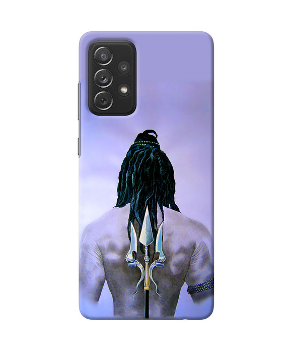 Lord shiva back Samsung A72 Back Cover