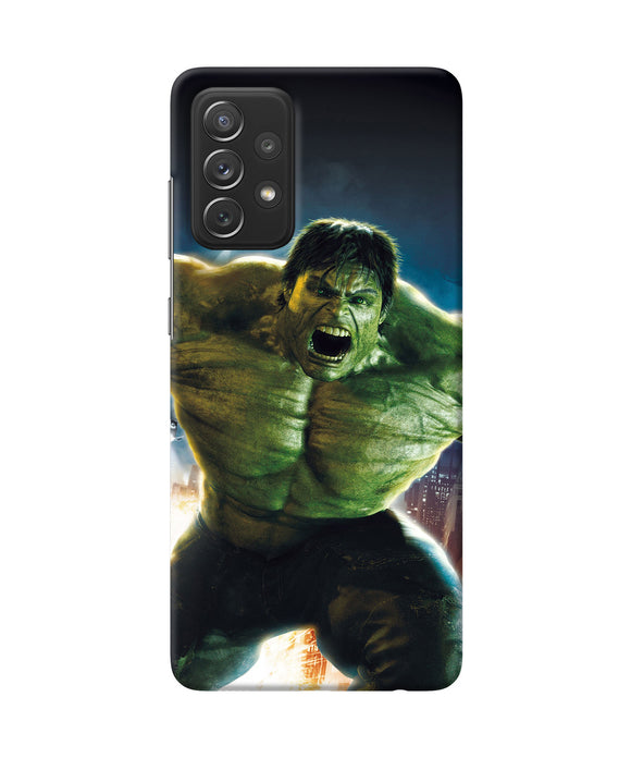 Hulk super hero Samsung A72 Back Cover