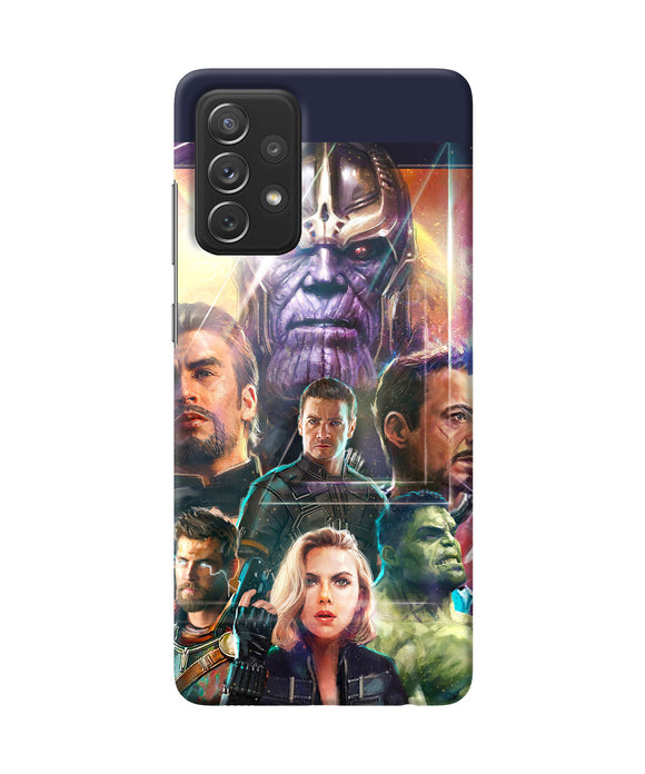 Avengers poster Samsung A72 Back Cover