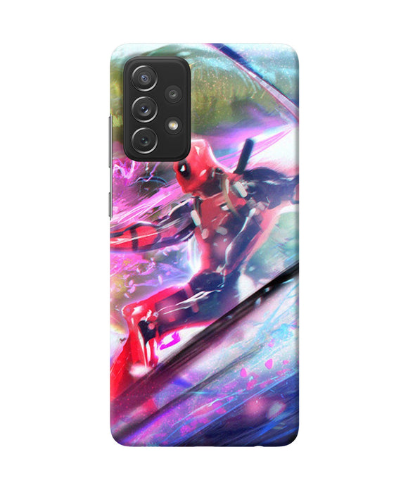 Deadpool super hero Samsung A72 Back Cover