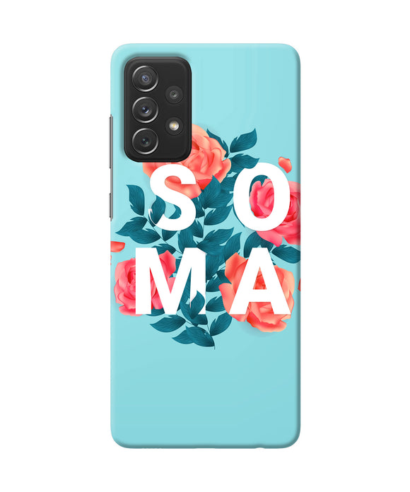 Soul mate one Samsung A72 Back Cover