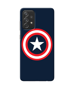 Captain america logo Samsung A72 Back Cover