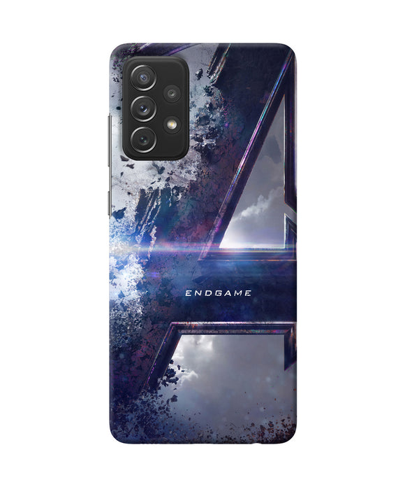Avengers end game poster Samsung A72 Back Cover