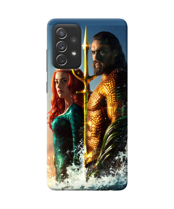 Aquaman couple Samsung A72 Back Cover
