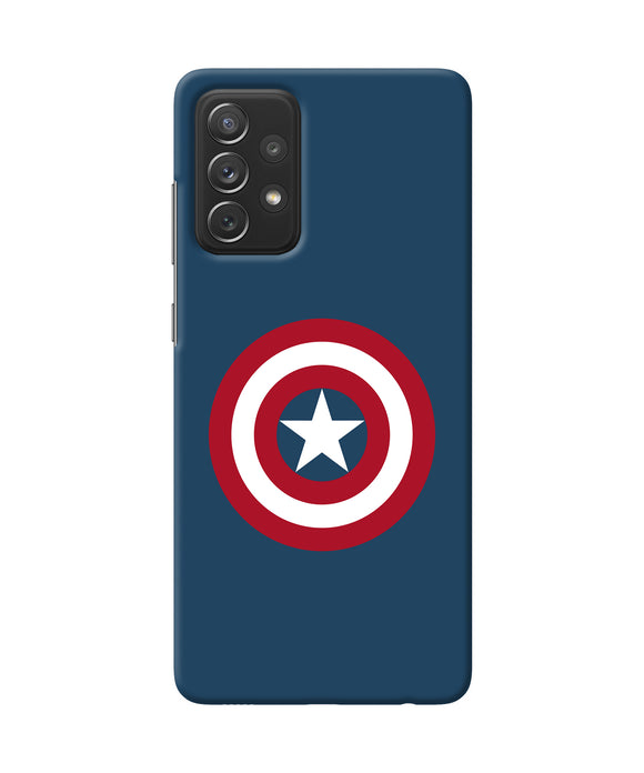Captain america logo Samsung A72 Back Cover