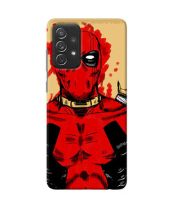 Blooded deadpool Samsung A72 Back Cover