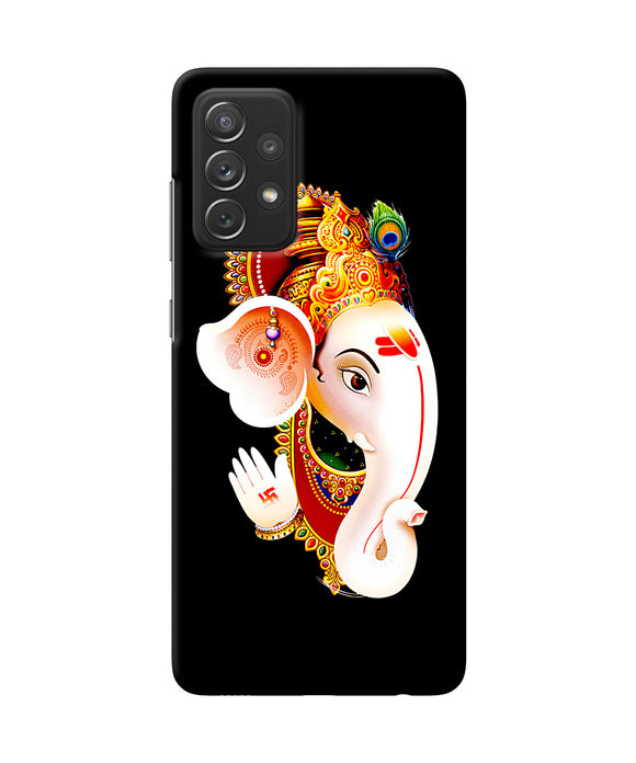 Lord ganesh face Samsung A72 Back Cover