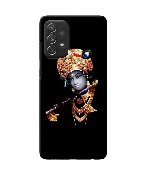 Lord krishna with fluet Samsung A72 Back Cover