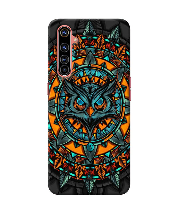 Angry Owl Art Realme X50 Pro Back Cover