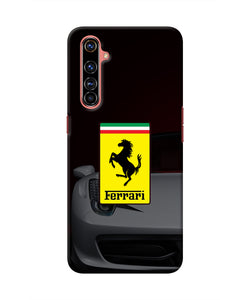 White Ferrari Realme X50 Pro Real 4D Back Cover