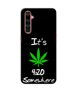 Weed Quote Realme X50 Pro Real 4D Back Cover