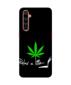 Weed Relax Quote Realme X50 Pro Real 4D Back Cover