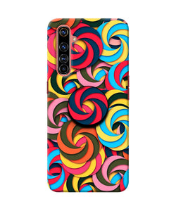 Spiral Pattern Realme X50 Pro Pop Case