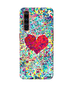 Red heart print Realme X50 Pro Back Cover