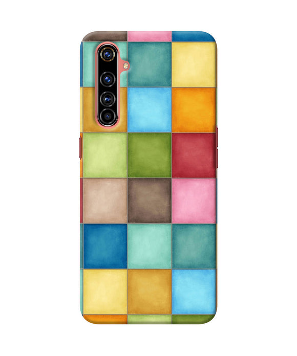 Abstract colorful squares Realme X50 Pro Back Cover