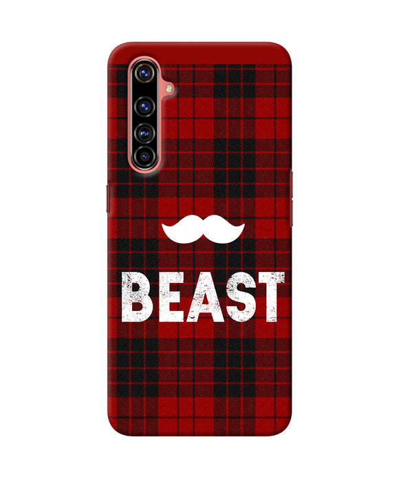 Beast red square Realme X50 Pro Back Cover