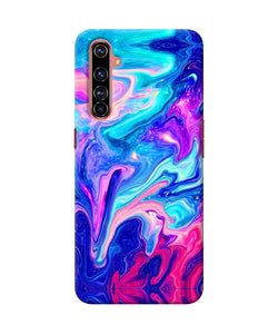 Abstract colorful water Realme X50 Pro Back Cover