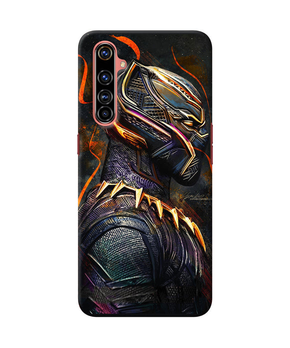 Black panther side face Realme X50 Pro Back Cover