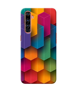 Abstract rectangle print Realme X50 Pro Back Cover