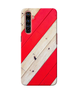 Abstract red brown wooden Realme X50 Pro Back Cover