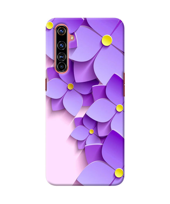 Violet flower craft Realme X50 Pro Back Cover