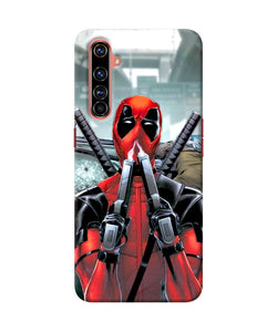 Deadpool with gun Realme X50 Pro Back Cover