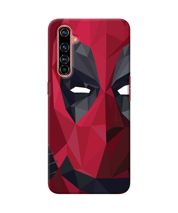 Abstract deadpool half mask Realme X50 Pro Back Cover