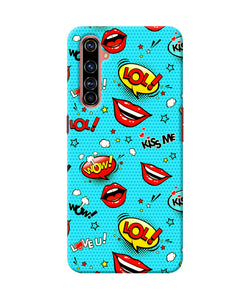 Lol lips print Realme X50 Pro Back Cover