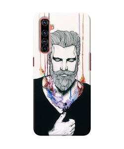 Beard man character Realme X50 Pro Back Cover