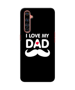 I love my dad mustache Realme X50 Pro Back Cover