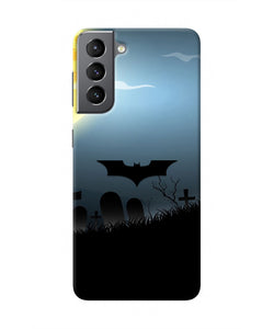 Batman Scary cemetry Samsung S21 Real 4D Back Cover