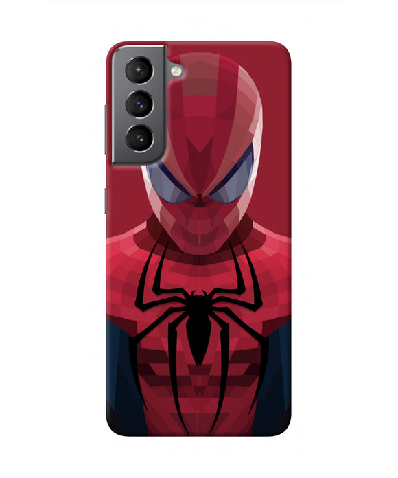 Spiderman Art Samsung S21 Real 4D Back Cover